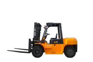 Wholesale 8 Ton Diesel Low Mast Forklift Truck With Hydraulic Drive System from china suppliers