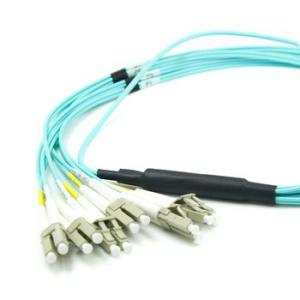 Wholesale Mutilmode OM3 Breakout 12 Core MPO MTP Patch Cord from china suppliers