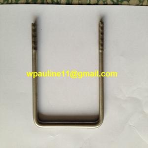 Wholesale AISI321 Square bend U bolts complete U-bolt from china suppliers
