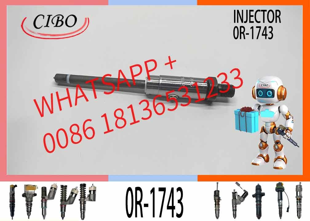 Common Diesel Engine Fuel Rail Injector 0R-1743 4W7016 0R-1743 0R-1744 0R-1745 0R-3536 0R-1746 0R-3418 0R-3419