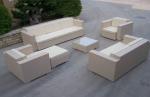 rattan sofa set
