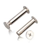 3/8 Silver Stainless Steel Aluminum Brass Chicago Screws Post Binding