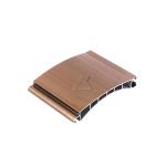 OEM Service Oxidized aluminum Profile Aluminum Spray Beige Rolled Door And