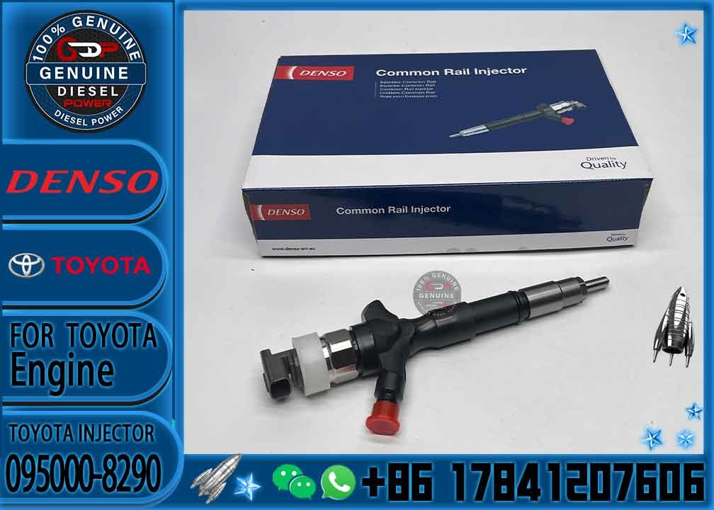 ISO9001 Injection Valve 095000-8290 23670-0L050 Engine Diesel Fuel Common Rail Injector