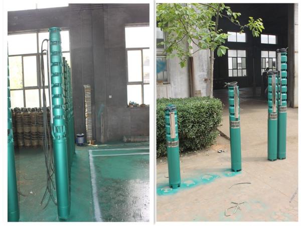 High Pressure Deep Well Water Pump , Borehole Submersible Pump Deep Well Large