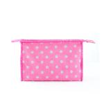Polyester Portable Dot Printed Cosmetic Travel Bag