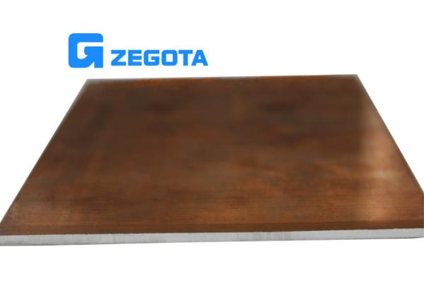 Multifunctional Copper Clad Steel Sheet 0.01-4.0mm Thickness High Magnetic