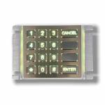 IP65 / IK07 Waterproof Dustproof USB interface Stainless Steel 16 Keys Backlit