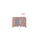 Aluminum Trolley TSA Lock 210D Polyester ABS Hard Luggage