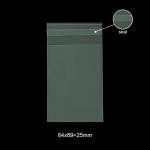 OEM Size 64x89mm Polypropylene Card Sleeves Clear Resealable Inner Sleeves