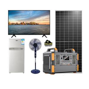Wholesale 500W/1KW Lithium Batteries Portable Solar Energy System Generator for House TV and Lights from china suppliers