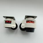 Foot Brake Type Heavy Duty Casters For Industrial Applications Using TPR