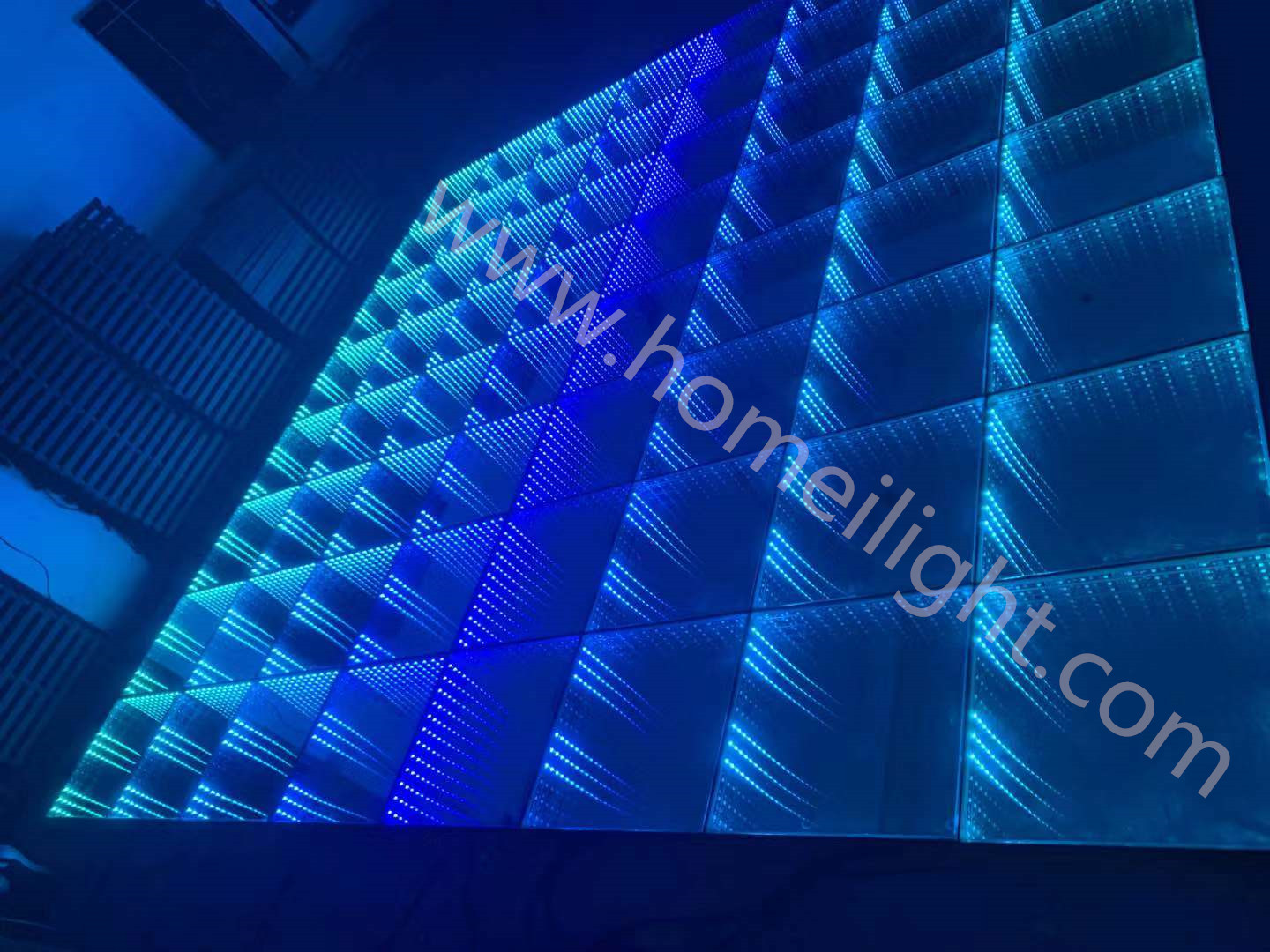 Stage Floor 3D Mirror Dance Floor Can Be Reprogrammed High Quality In Wedding Party Disco Stage