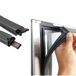 Extruded Black Refrigerator Door Rubber Gasket for Customized Manufacturing