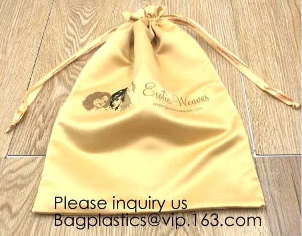 Satin Gift Bag Drawstring Pouch Wedding Favors Bridal Shower Candy Jewelry