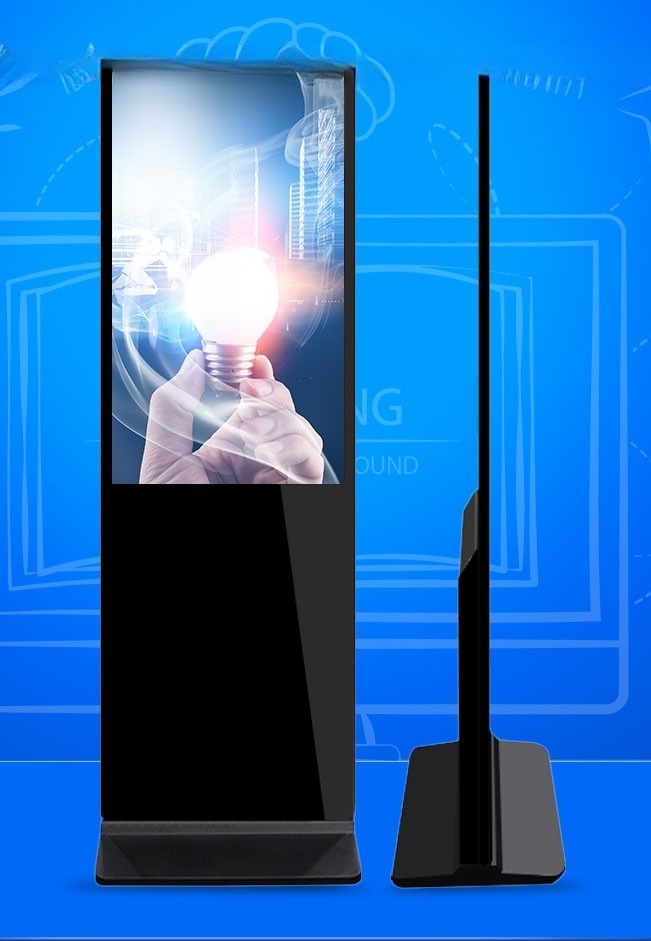 43" inch stand LCD LED touchscreen kiosk (Win10/11 , Android OS as options)