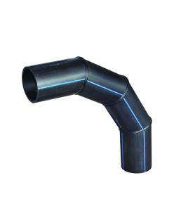 Wholesale DN125-DN1200 SDR11 SDR17.6 HDPE Fabricated 90 Degree Elbow Fittings from china suppliers
