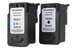 Wholesale For Canon 210 Compatible Remanufactured ink cartridge For Canon 210 Canon 211 ink cartridge Canon 210 Canon 211 from china suppliers
