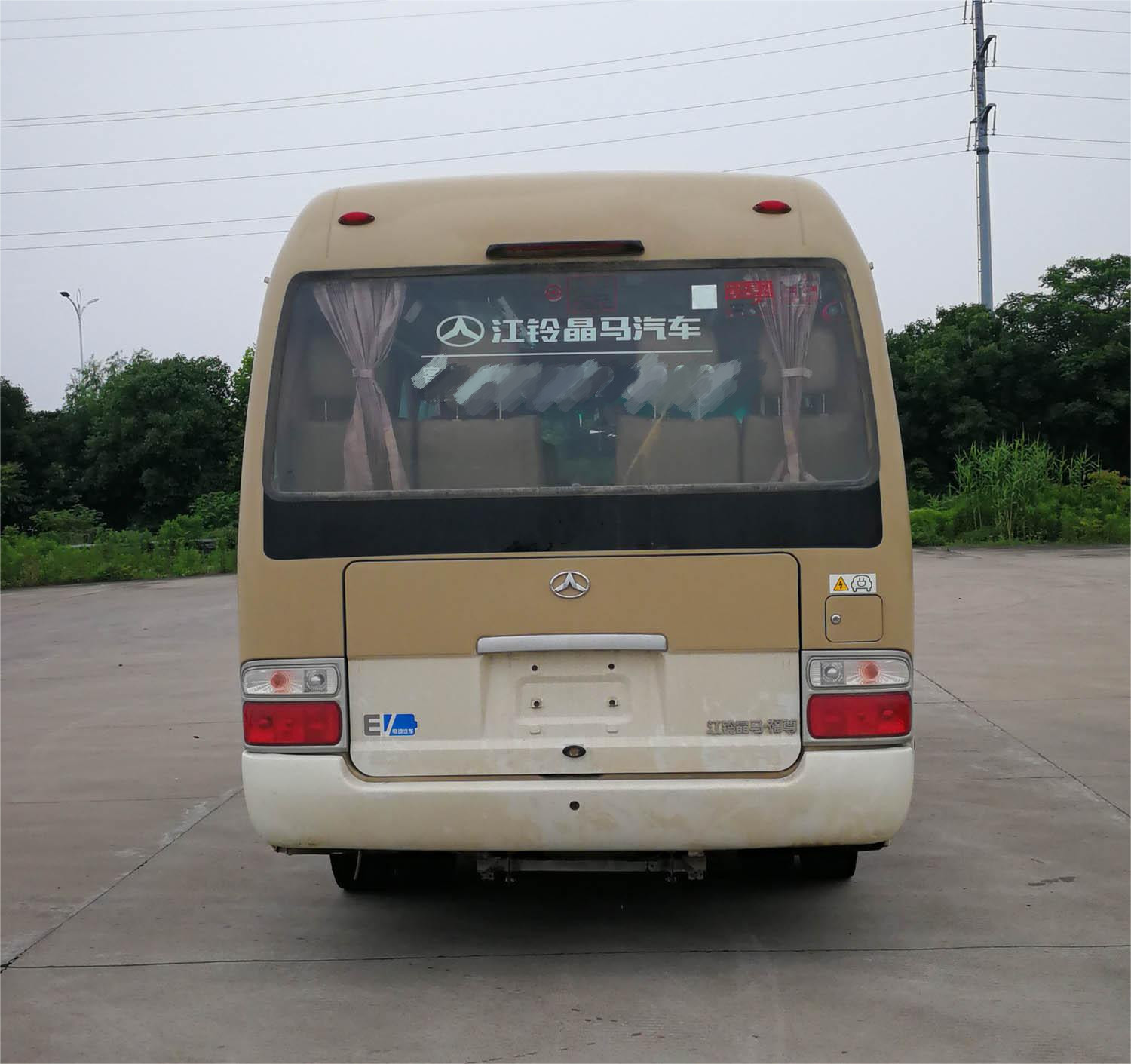 Jiangling Bus 10-23 Seats Pure Electric Tourist Bus Model Parameters