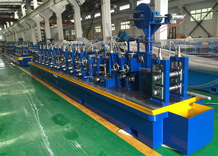 Straight Seam ERW Pipe Mill Line Carbon Steel Tube Welded Machine