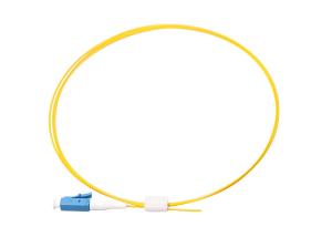 Wholesale LC APC Simplex 9/125 Single Mode G657A Fiber Optic Pigtail from china suppliers