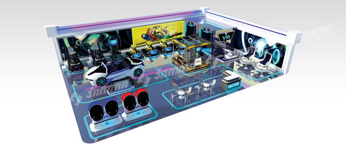 1.5mm Frame VR Racing Simulator Custom Colors Multiplayer Available Easy Operation