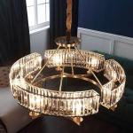 High Ceiling Hanging Hotel Lobby Chandelier