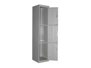 Wholesale Custom Height Metal Staff Lockers , Three Door Commercial Metal Lockers from china suppliers