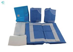 Wholesale CE ISO Surgical Laparoscopy Pack SMS Disposable Surgery Drape Kit from china suppliers