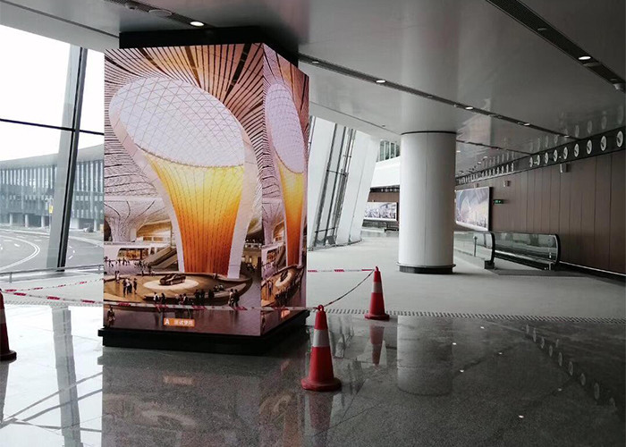 Wall Mounted Type Indoor LED Displays 2x2 3x3 Video Wall Screen IP30
