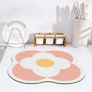 Wholesale Table Decration Placemat Fast-Drying Polyester Dish Drying Mat for Kitchen Cleanup from china suppliers