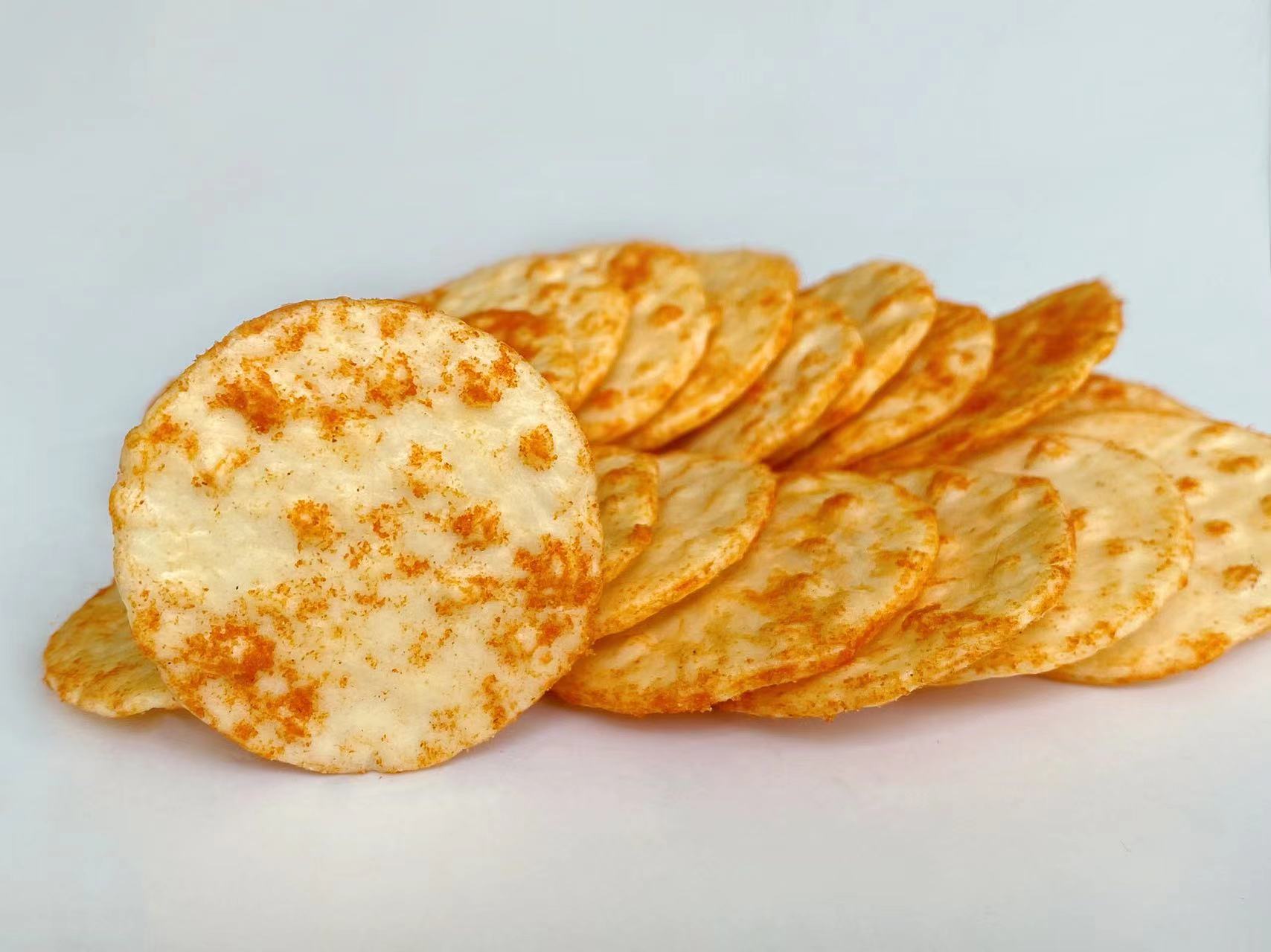 Ketchup Rice Cracker Snacks