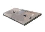 High manganese steel mining wear resistant steel parts manufacturer and supplier