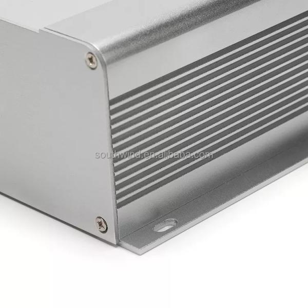 Cutting Process Custom Extruded Aluminum Metal Amplifier Housing for Furniture