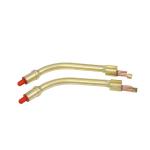 501D Swan Neck Water Air Cooled Gas Mig Torch For Welding With Golden Color