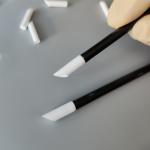Good Water Absorption And Oil Absorption Detailing Swabs Lint Free PU Head