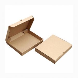 Wholesale Color Printed Kraft Paper Pizza Box , Paper Takeaway Box For Catering from china suppliers