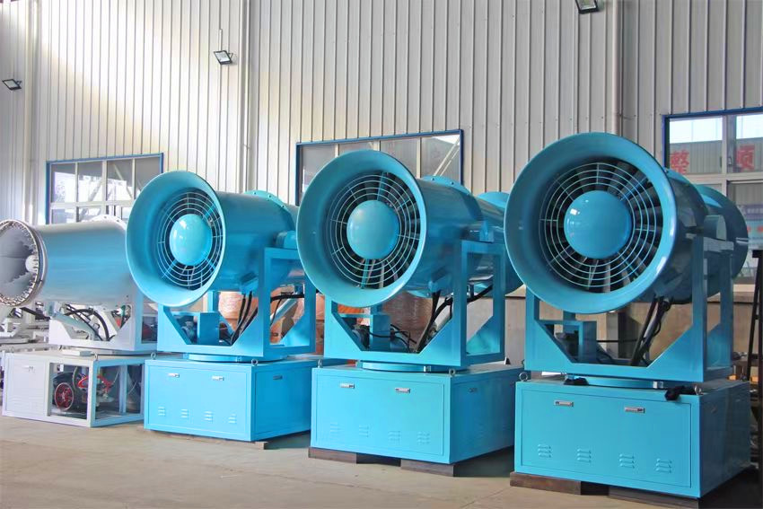 Stainless Steel 304 100um Mist Cannon Dust Suppression 50 Meters