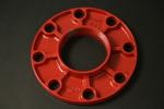 wire connection Flange Pipe Fittings Groove Ductile Iron Flange Fittings
