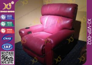 Wholesale Foam Infilling Recline Function VIP Cinema Seating ,Leather Cinema Sofa Recliner from china suppliers
