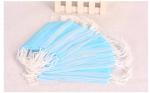 Adult Earloop Face Mask Blue Color Disposable 3 Ply Face Mask