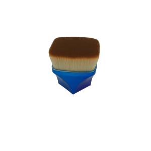 Wholesale Mini Single Blue Round Kabuki Brush Liquid Foundation from china suppliers
