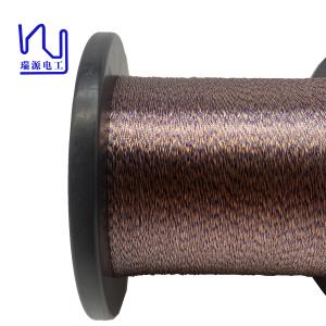 Wholesale 1uew155 Copper Litz Wire Color Blue 0.125mm*2 Stranded Magnet from china suppliers
