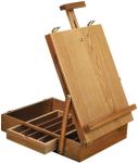 Wrought Iron Artist Box Easel , Collapsible Childrens Art Easel With Storage