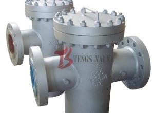 Wholesale High Pressure Basket Type Filter Fabricated Steel Flange To CL600LB Single Basket from china suppliers