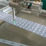 Industrial Silicone Dispensing Equipment 0.4Mpa - 0.6Mpa Adhesive Dispensing