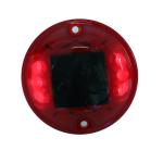 Red 8000mcd Dia 120mm PC Solar Powered Road Studs For Road Edge