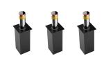 Electric Mechanical 304 STAINLESS STEEL Automatic Rising Bollards For Anti