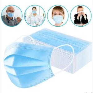 Wholesale 3 Ply Doctor Nurse Face Mask Non Woven Fabric Disposable Surgical Mask from china suppliers