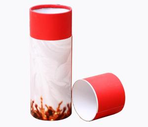 Wholesale Velvet Pillow Paper Tube Pen Holder , Embossed Cardboard Cylinders With Lids from china suppliers